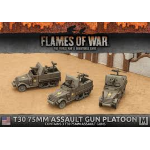 Flames of War American T30 75mm Assault Gun Platoon (Mid War)