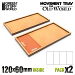 Green Stuff World Movement Tray 120x60mm (2pz)