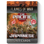 Flames of War The Pacific Japanese Unit Cards