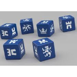 Gripping Beast SAGA Age of Chivalry Medieval Blue Dice