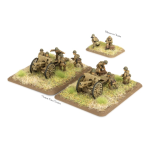 Flames of War Japanese 75mm Artillery Section (Mid War x2 Guns)