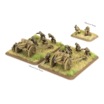 Flames of War Japanese 105mm Artillery Section (Mid War x2 Guns)