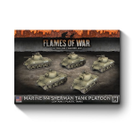 Flames of War Marine M4 Sherman Tank Platoon