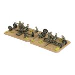 Flames of War Marine 20mm Twin MK 4 AAA platoon (Mid War x2 Guns)