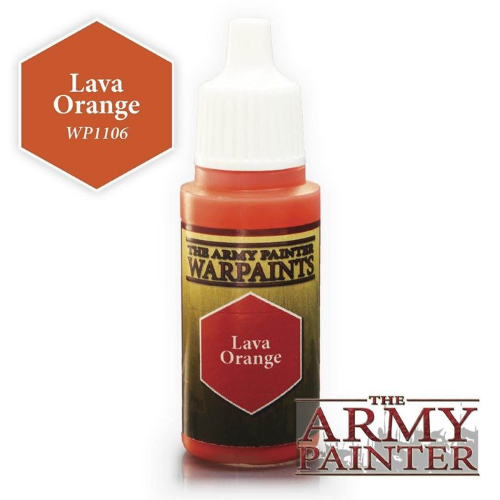 Army Painter Warpaints Lava Orange Colore Acrilico da 18ml