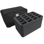 Feldherr Valigetta MINI PLUS Case for 64 Bloodbowl miniatures