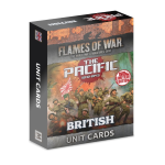 Flames of War The Pacific British Unit Cards