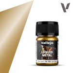 Vallejo Liquid Metal Rich Gold 35ml
