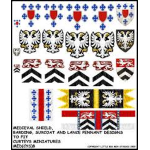 Transfers Medieval Shield, Barding, Surcoat and Lance Pennant 8