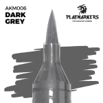 AK Interactive Playmarkers Dark Grey