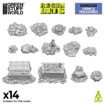 Green Stuff World Coin & Treasures (14pz)