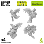 Green Stuff World Cyber Cherubs (4pz)