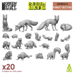 Green Stuff World Forest Critters (20pz)