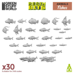 Green Stuff World Fishes (40pz)