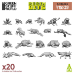 Green Stuff World Frogs (20pz)