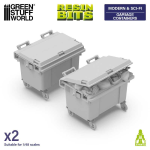 Green Stuff World Garbage Containers (2pz)