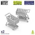 Green Stuff World Shopping Carts (2pz)