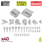 Green Stuff World Grenades (40pz)