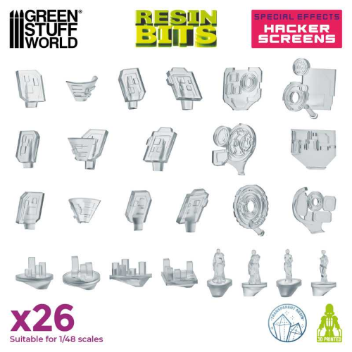 Green Stuff World Hacker Screens (26pz)