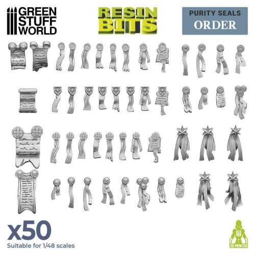 Green Stuff World Purity Seals Order (50pz)