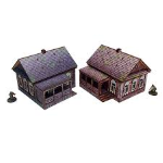 Bolt Action Pre-Painted WW2 Ostfront Village Doma