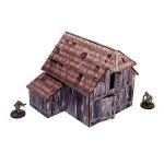 Bolt Action Pre-Painted WW2 Ostfront Village Barn