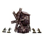 Bolt Action Pre-Painted WW2 Ostfront Village Windmill