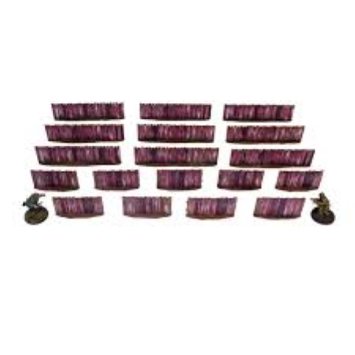Bolt Action Pre-Painted WW2 Ostfront Village Low Fence