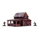 Bolt Action Pre-Painted WW2 Ostfront Village Workshop