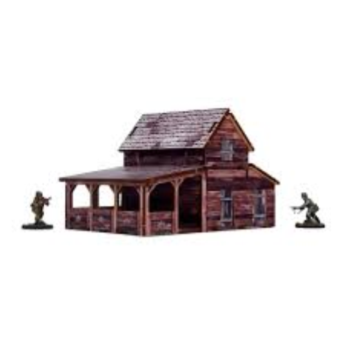 Bolt Action Pre-Painted WW2 Ostfront Village Workshop