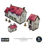 Bolt Action Pre-Painted WW2 Normandy Homestead w. Outbuildings