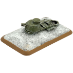 Flames of War FT-17 Turret Bunkers (2 Bunkers with Male and Female Option)