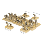 Flames of War Rifle Platoon (Indian) (x36 figures)
