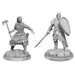 D&D Miniature - Human Fighters