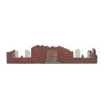 Battlefield in a Box Ruined Brick Factory Ground Floor (x1)