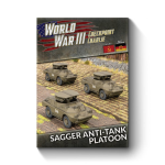 Team Yankee Checkpoint Charlie Soviet Sagger Anti-Tank Platoon (3 Tanks)