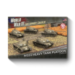 Team Yankee Checkpoint Charlie American M103 Heavy Tank Platoon (5 Tanks)