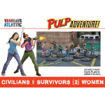 Wargames Atlantic Pulp Adventure Civilians & Survivors (2) Women