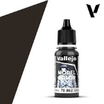 Vallejo Model Color Black Grey 18 ml