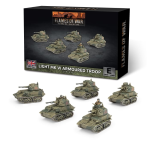 Flames of War British Light MKVI Armoured Troop (Early War 5 tanks)