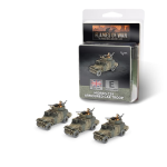 Flames of War British Morris CS9 Armoured Car Troop (Early War x3 Tanks)