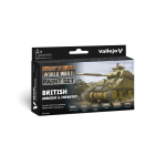 Vallejo Paint Set WWII British Armour & Infantry