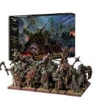 Avatars of War Warriors of Pestilence with Weapon and Shield Regiment (16 miniature)