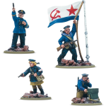 Bolt Action Soviet Naval Brigade HQ