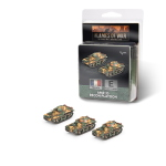 Flames of War French AMR 35 Recon Platoon (x3 Tanks)