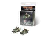 Flames of War French 25mm Laffly SP Anti-Tank Platoon (x2 Tanks)