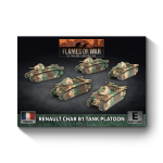 Flames of War French Renault Char B1 Tank Platoon (x5 Tanks)