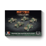 Flames of War French Panhard AMD Deep Recon Platoon (x5 Tanks)