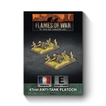 Flames of War French 47mm Anti-Tank Platoon (x2 Guns)