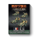 Flames of War French 75mm SP Anti-Aircraft Platoon (x4 Guns)